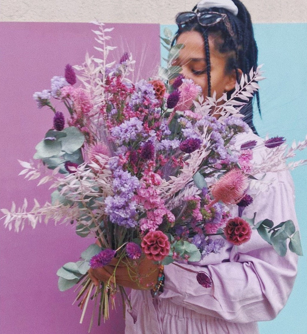 fleurs séchées jeune entrepreuneuse genève kayla dos santos