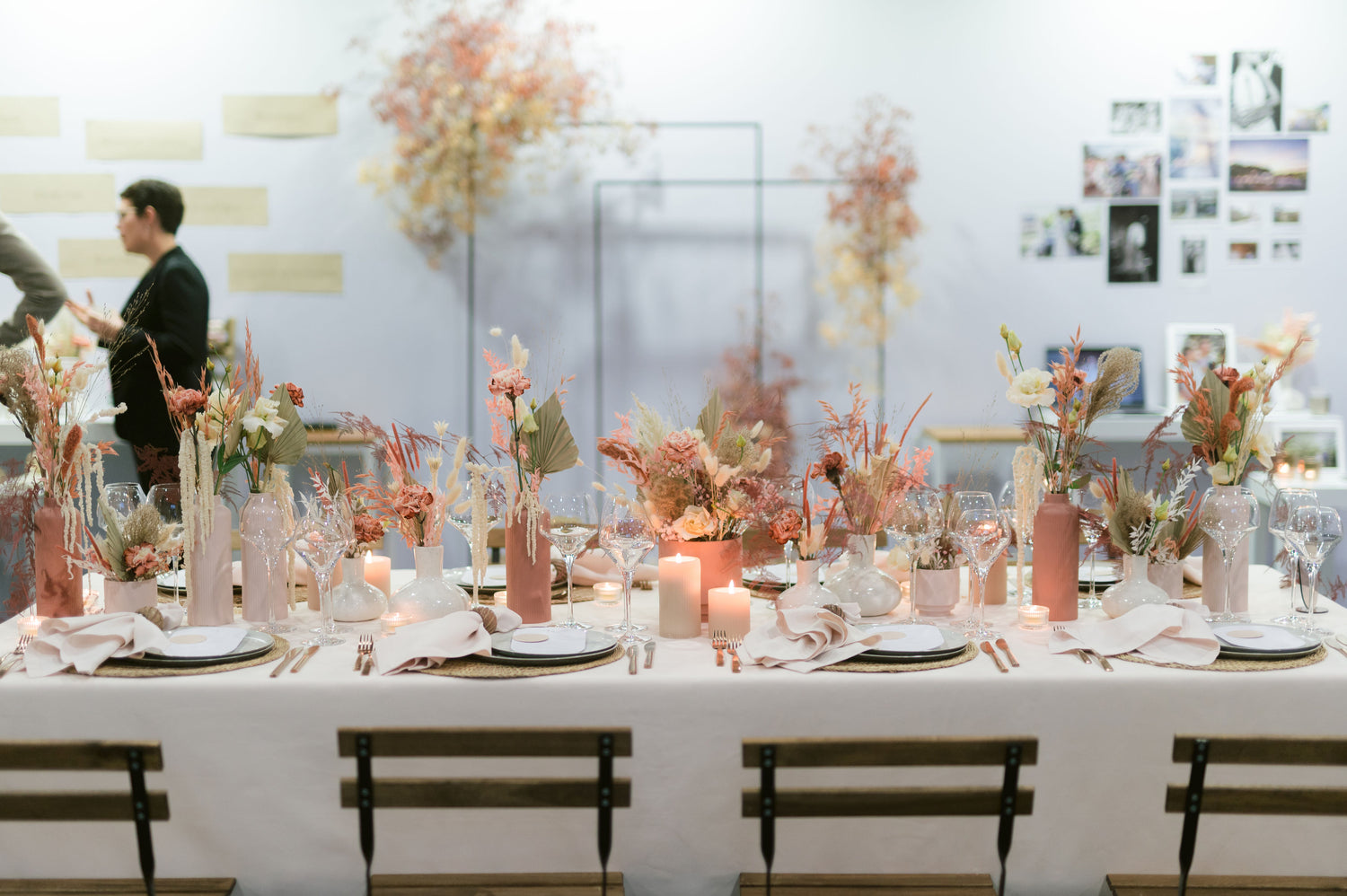 mariage fleurs séchées genève